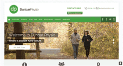 Desktop Screenshot of dunbarphysio.com